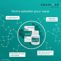 Granions Resvératrol 200mg 30 gélules