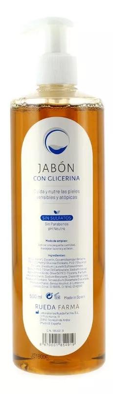 Edda Pharma Jabón con Glicerina Rueda Farma 500 ml