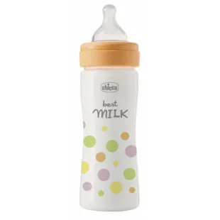 Chicco PerfectEasy Fast Flow Baby Bottle Orange +4m 330ml