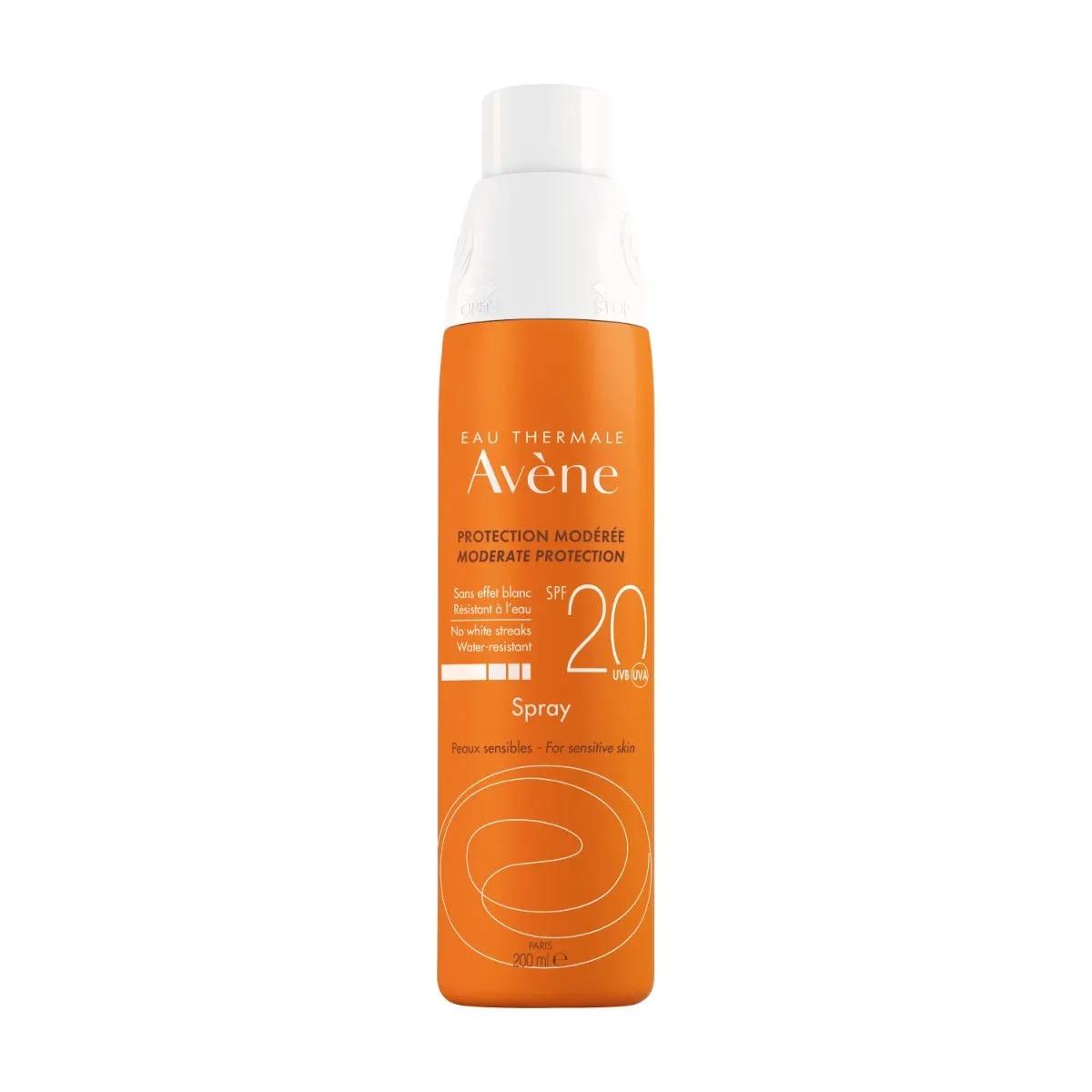 Avène Solare Spray Corpo SPF 20 Protezione Media 200 ml