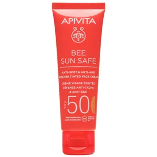 APIVITA Suncare SUN cream face whitening SPF50 50 ml color