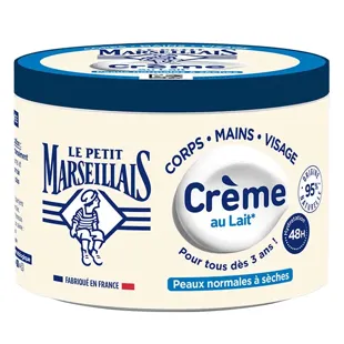 Crema multiuso al latte vegetale Le Petit Marseillais Pelle da normale a secca Barattolo da 360 ml