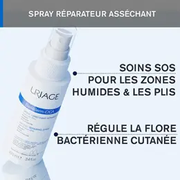 Uriage Bariederm-Cica Spray Asséchant Réparateur Peaux Irritées 100ml