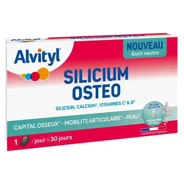 Alvityl Silicium Ostéo 30 comprimés