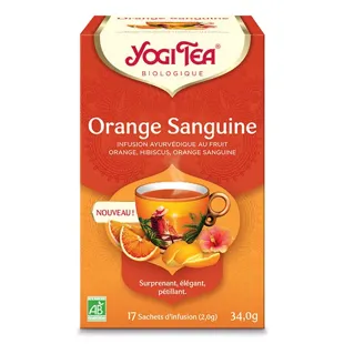 Yogi Tea Infuso Arancia Rossa 17 bustine