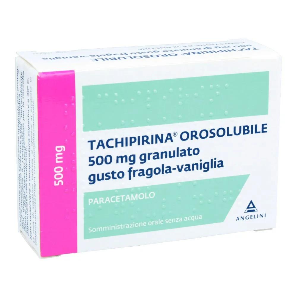 Tachipirina Orosolubile 500 mg Paracetamolo 12 Bustine