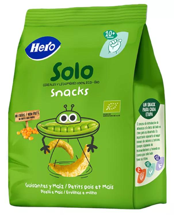 Hero Solo Snack Ecológico Ervilhas e Milho 50gr