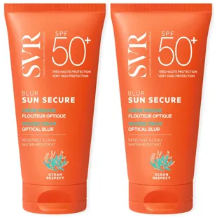 SVR Sun Secure Blur Cream Mousse SPF50+ 2x50 ml
