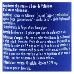 Superdiet Valeriane Bio 90 gélules