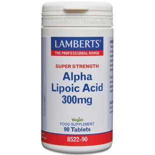 Lamberts Alpha Lipoic Acid 300mg 90 Tablets