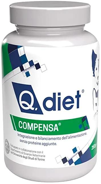 Compensa Q Diet Polvere Integratore Vitaminico Cani e Gatti 250 g