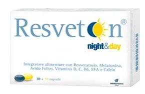 Resveton Night&Day Integratore  60 Capsule