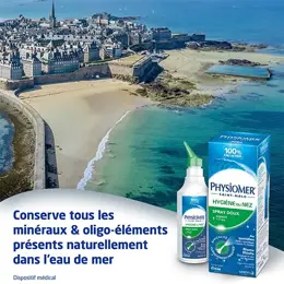 Physiomer Hygiène du Nez Spray Doux 135ml