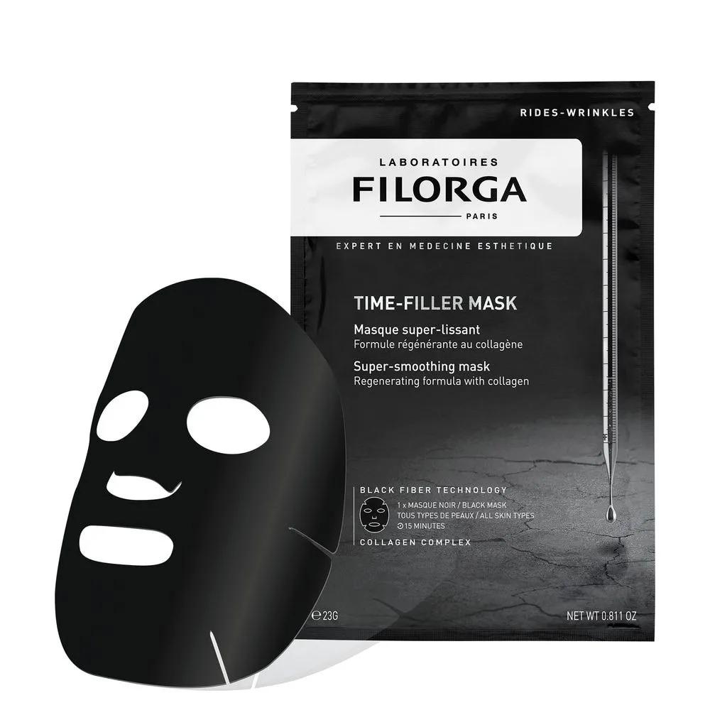 Filorga Time Filler Mask Maschera Super Levigante Nera - Effetto Lifting Immediato 1 Pezzo