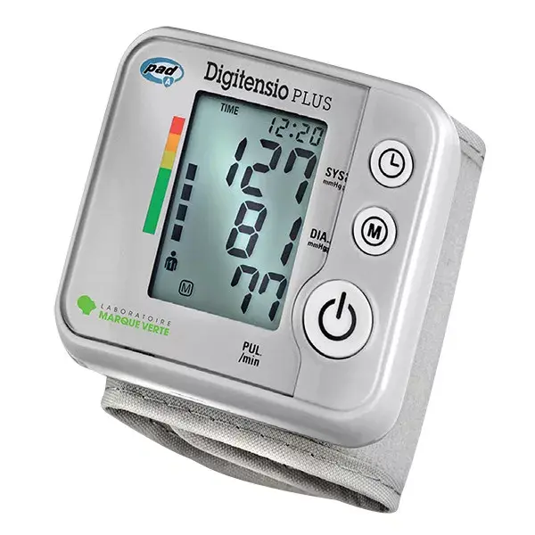 Green Brand Digitensio Plus Automatic Wrist Blood Pressure Monitor BP 3NV1-3E