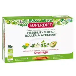 Superdiet Quatuor Drainage Bio 20 ampoules