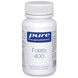 Pure Encapsulations Folate 400 90 Vegetable Capsules
