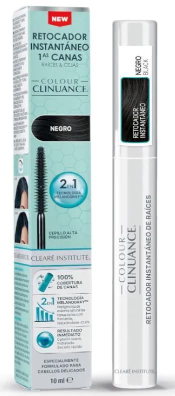 Clearé Institute Colour Clinuance Retoucher Graues Haar und Brauen Schwarz 10 ml