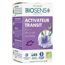 Biosens Activateur Transit Bio 45 gélules végétales