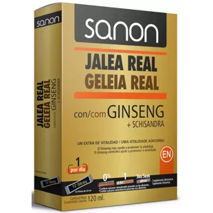 Sanon Royal Jelly With Ginseng + Schisandra 12 Sticks