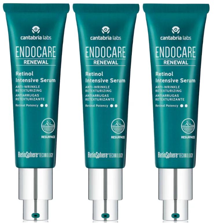 Endocare Vernieuwingsserum Intensief Retinol 0,5% 3x30 ml