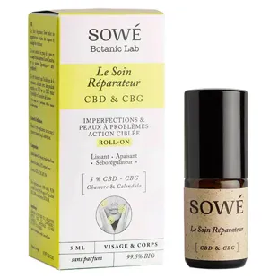 Sowé Roll-On Riparatore Anti-Imperfezioni Stop Brufoli Bio 5ml