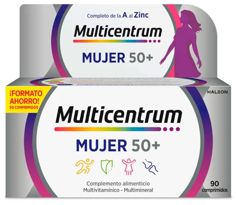 Multicentrum 50+ Vrouw 90 Tabletten