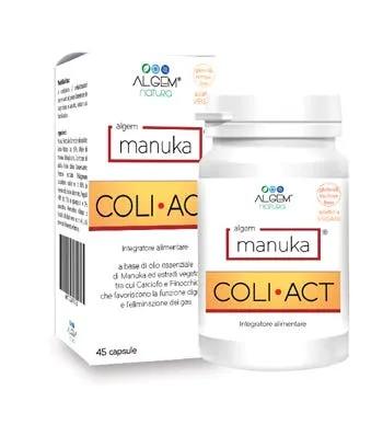 Algem Manuka Coli-Act Integratore Gastrointestinale 45 Capsule