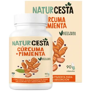 Naturcesta Turmeric + Pepper 440 mg 90 Capsules
