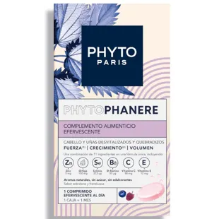 Phyto Paris Phytophanere Hair and Nails 30 Effervescent Tablets