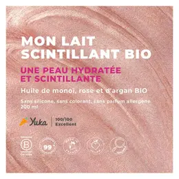 Energie Fruit Corps Lait Scintillant Monoï Rose & Argan Bio 200ml