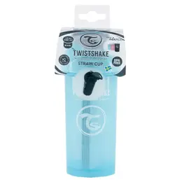 Twistshake Tasse à Paille Bleu Pastel +6m 360ml