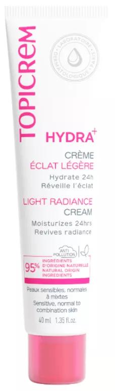 Topicrem Hydra+ Crema Iluminadora Ligera 40 ml