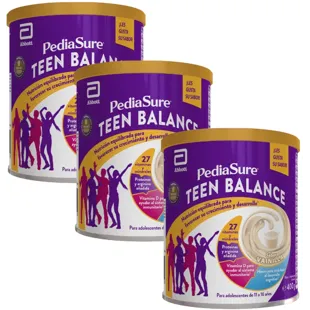 Pediasure Teen Balance 11-16 anos Baunilha 3x400 gr