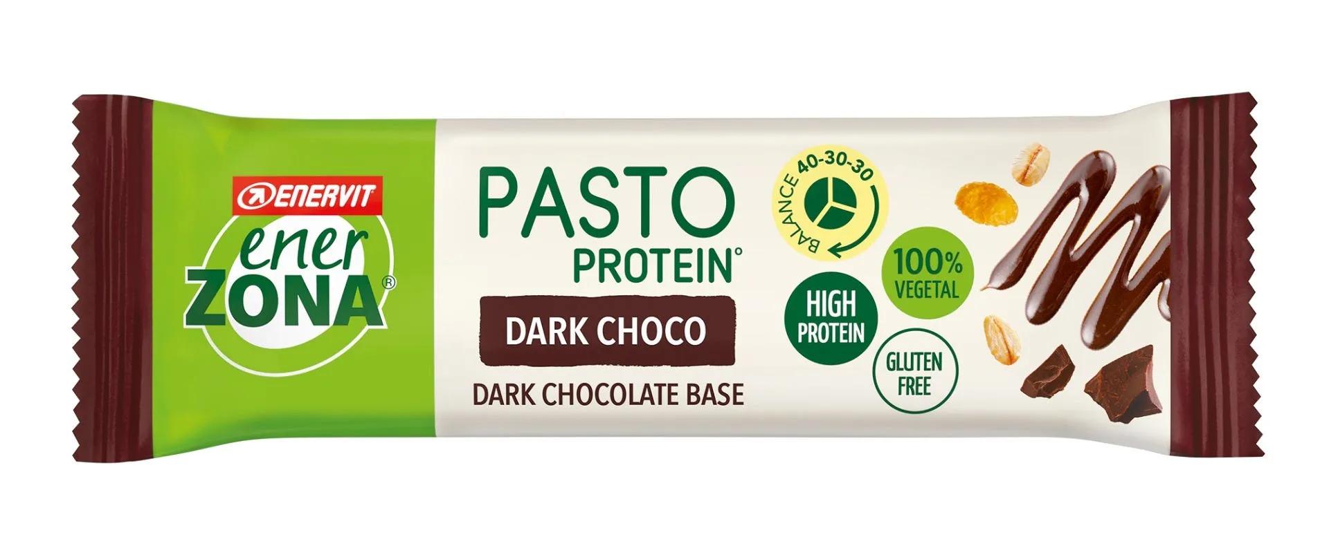 Enerzona Pasto Protein Dark Choco Barretta Sostitutiva Pasto 55 Gr