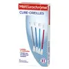 Mercurochrome Hygiène et Soins Cure-Oreille Lavable et Réutilisable 4 unités