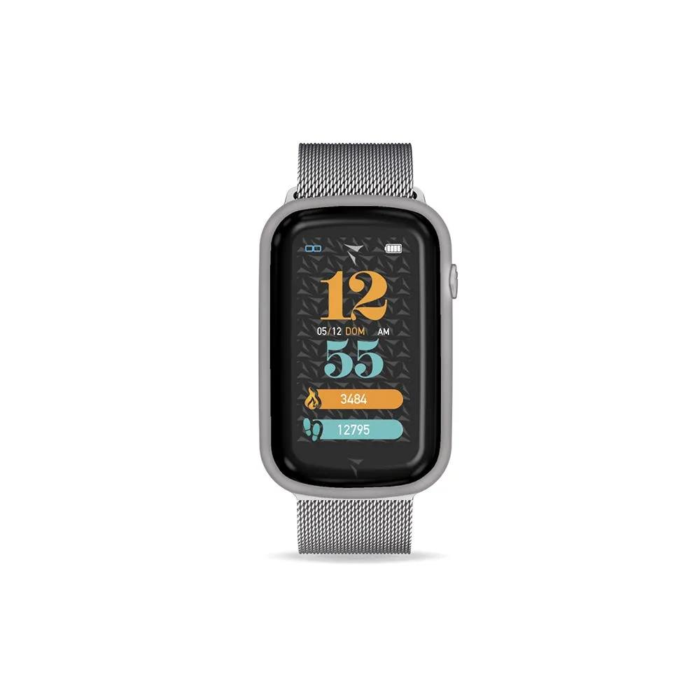 Techmade Smartwatch Steps Maglia Silver