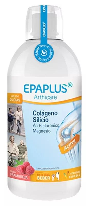 Epaplus Arthicare Collagène Silicium + Hyaluronique + Magnésium Liquide 25 Jours Framboise