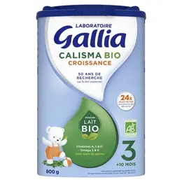 Gallia Calisma Bio Croissance 3ème Âge 800g