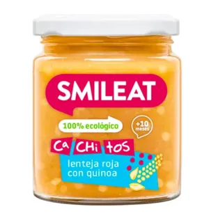 Smileat Pot CA-CHI-TOS Rode Linzen met Quinoa +10m 230 gr