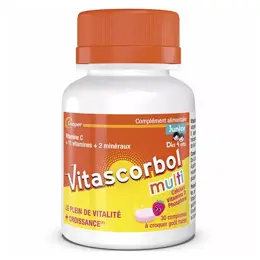 Vitascorbol Multi Junior 30 comprimés