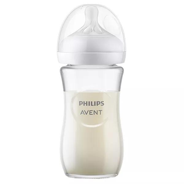 Avent Biberón Natural Response 3.0 Vidrio 240ml