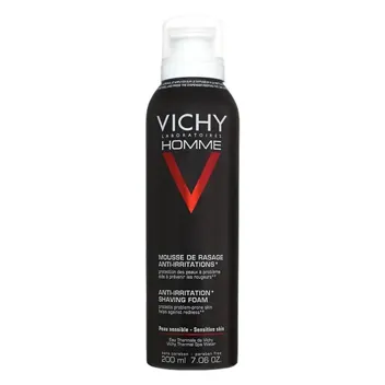 Vichy Homme Schiuma da Barba Pelli Sensibili 200ml