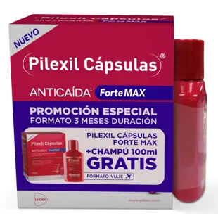Pilexil Forte Max 90 Capsules + Gift Triple Protection Shampoo 100 ml