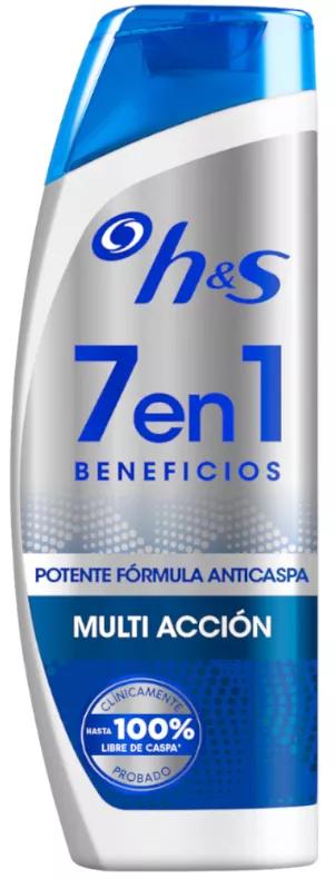 H&S 7en1 Champú Anticaspa Multi Acción 500 ml