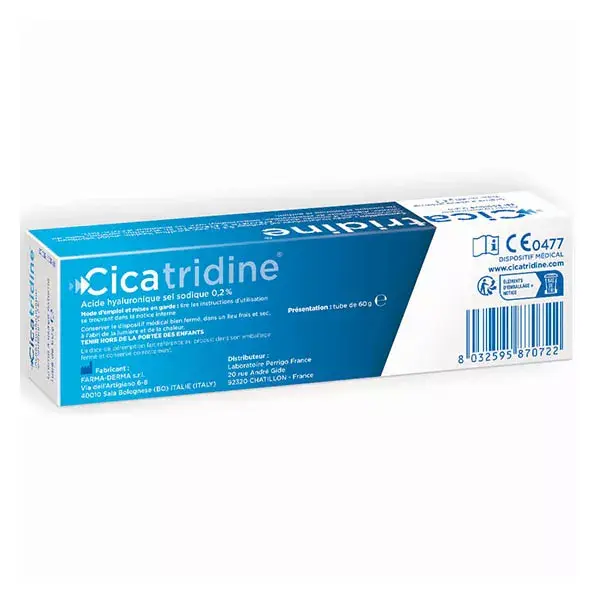 Cicatridine Crème Cicatrisation 60 g