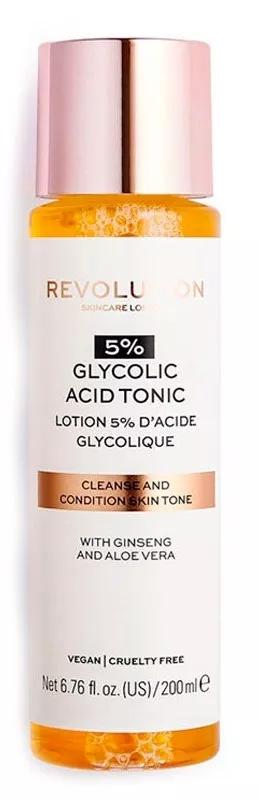 Revolution Tónico de Ácido Glicólico 5% Skincare 200 ml