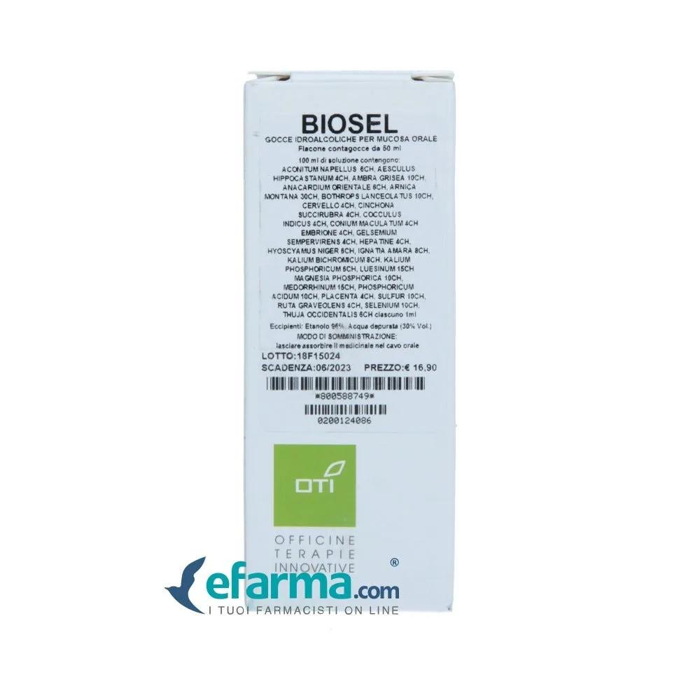 Oti Biosel Composto In Gocce Medicinale Omeopatico 50 ml