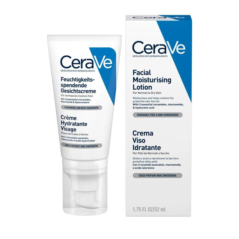 CeraVe Crema Viso Idratante con Acido Ialuronico 50 ml