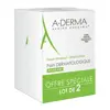 A-Derma Les Indispensables Pain Dermatologique Apaisant Lot de 2 x 100g